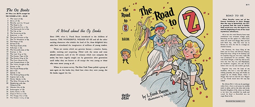 Item #57250 Road to Oz, The. L. Frank Baum, John R. Neill, Roland Roycraft