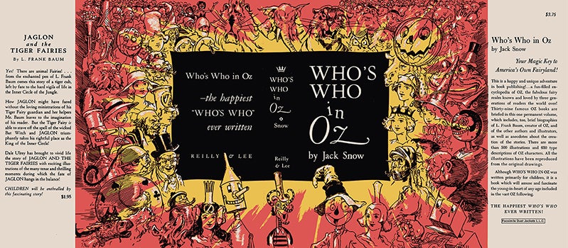 Item #57275 Who's Who in Oz. Jack Snow.