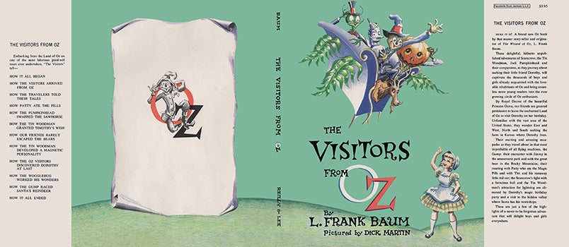 Item #57282 Visitors from Oz, The. L. Frank Baum, Dick Martin