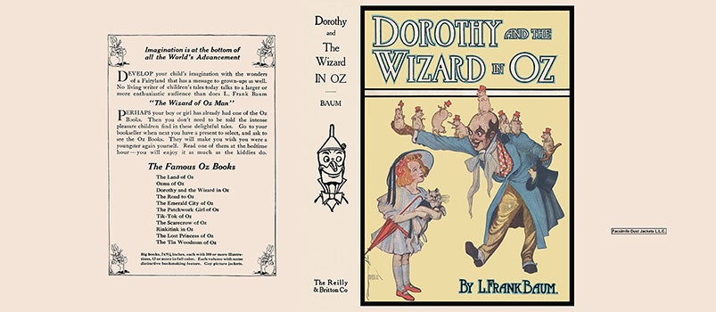 Item #57286 Dorothy and the Wizard in Oz. L. Frank Baum, John R. Neill