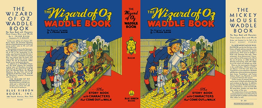 Item #57287 Wizard of Oz Waddle Book, The. L. Frank Baum.