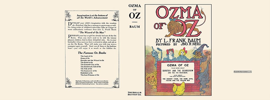 Item #57291 Ozma of Oz. L. Frank Baum, John R. Neill