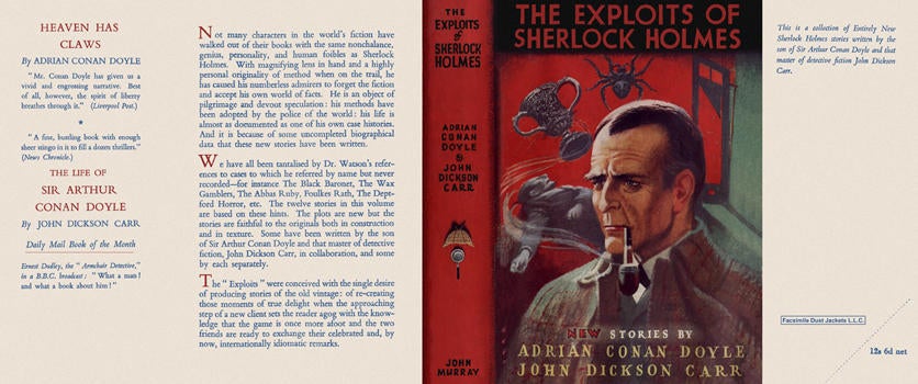 Item #573 Exploits of Sherlock Holmes, The. Adrian Conan Doyle, John Dickson Carr