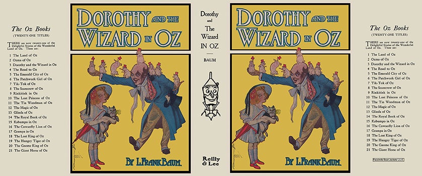 Item #57304 Dorothy and the Wizard in Oz. L. Frank Baum, John R. Neill