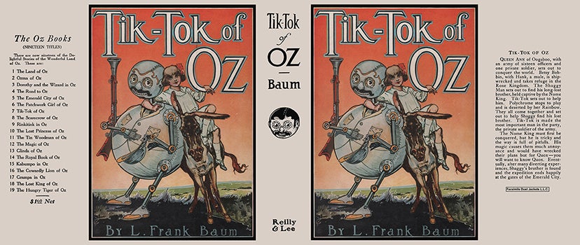 Item #57306 Tik-Tok of Oz. L. Frank Baum, John R. Neill