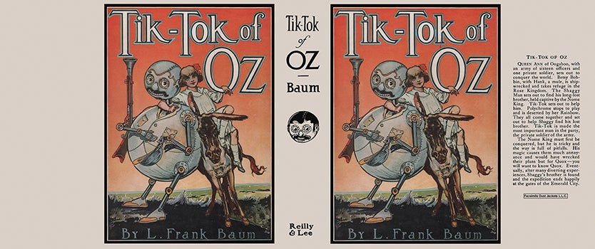 Item #57307 Tik-Tok of Oz. L. Frank Baum, John R. Neill