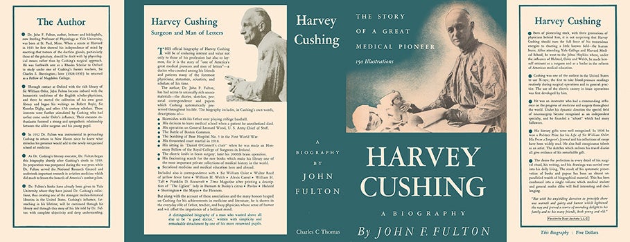 Item #57320 Harvey Cushing, A Biography. John F. Fulton
