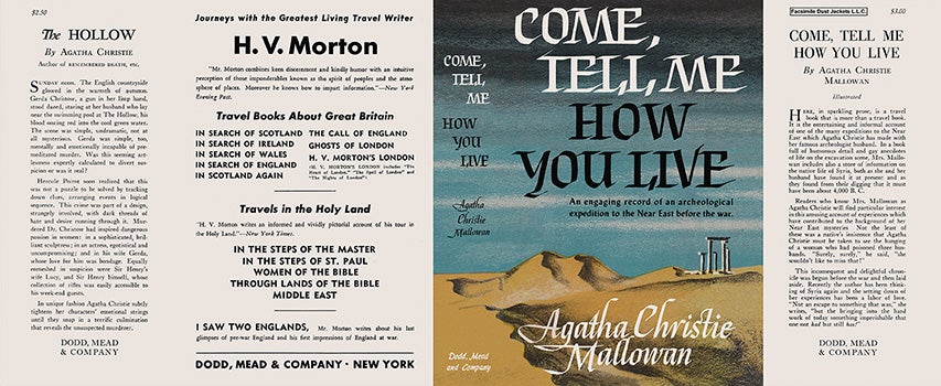 Item #57331 Come, Tell Me How You Live. Agatha Christie Mallowan