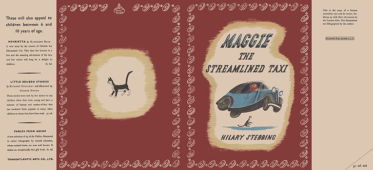 Item #57333 Maggie, The Streamlined Taxi. Hilary Stebbing.