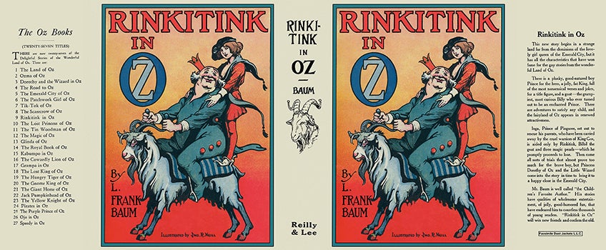 Item #57341 Rinkitink in Oz. L. Frank Baum, John R. Neill