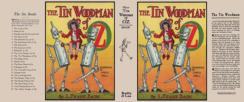 Item #57344 Tin Woodman of Oz, The. L. Frank Baum, John R. Neill