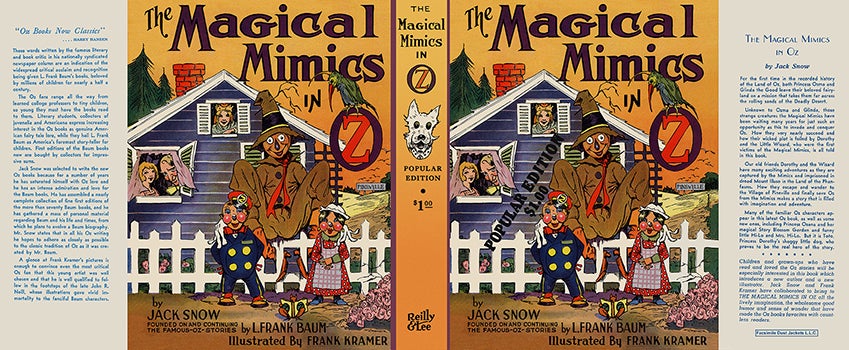 Item #57347 Magical Mimics in Oz, The. Jack Snow, Frank Kramer