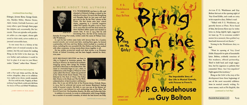 Item #5736 Bring on the Girls! P. G. Wodehouse, Guy Bolton