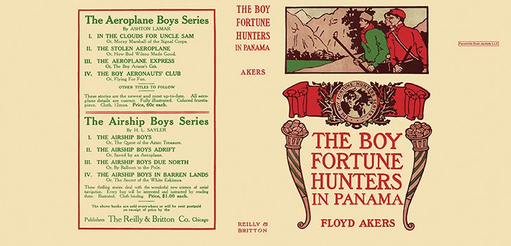 Item #57365 Boy Fortune Hunters in Panama, The. Floyd Akers, L. Frank Baum
