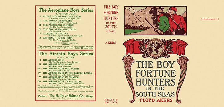 Item #57366 Boy Fortune Hunters in the South Seas, The. Floyd Akers, L. Frank Baum
