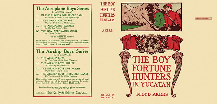 Item #57367 Boy Fortune Hunters in Yucatan, The. Floyd Akers, L. Frank Baum