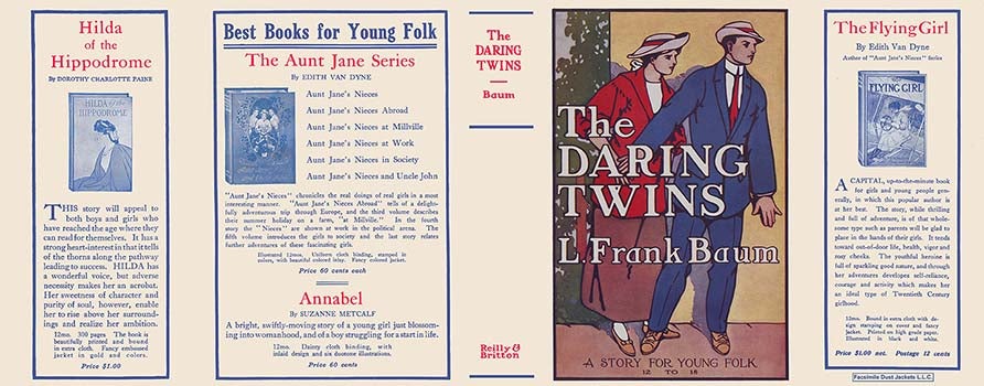 Item #57371 Daring Twins, The. L. Frank Baum.