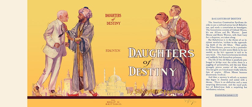 Item #57387 Daughters of Destiny. Schuyler Staunton, L. Frank Baum.