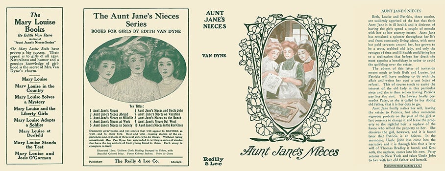Item #57388 Aunt Jane's Nieces. Edith Van Dyne, L. Frank Baum