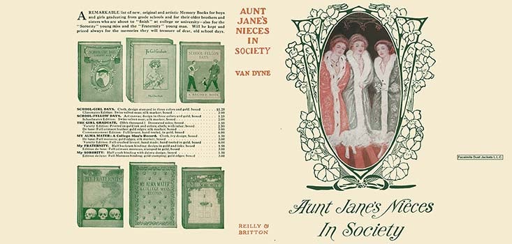 Item #57392 Aunt Jane's Nieces in Society. Edith Van Dyne, L. Frank Baum.