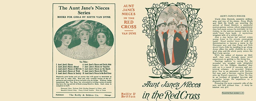 Item #57394 Aunt Jane's Nieces in the Red Cross. Edith Van Dyne, L. Frank Baum