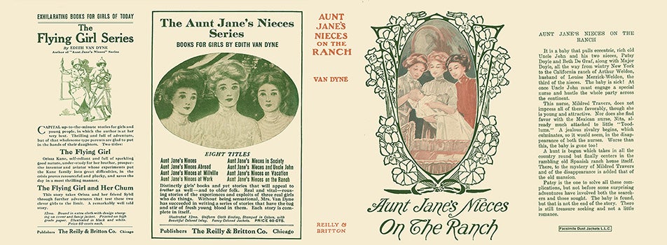 Item #57395 Aunt Jane's Nieces on the Ranch. Edith Van Dyne, L. Frank Baum