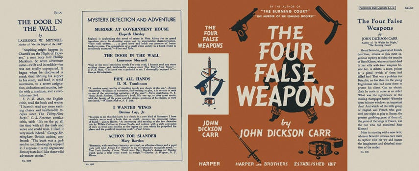 Item #574 Four False Weapons, The. John Dickson Carr