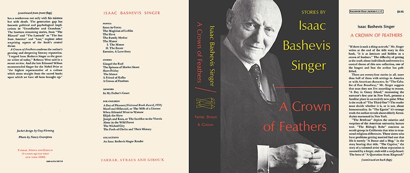 Item #57433 Crown of Feathers, A. Isaac Bashevis Singer