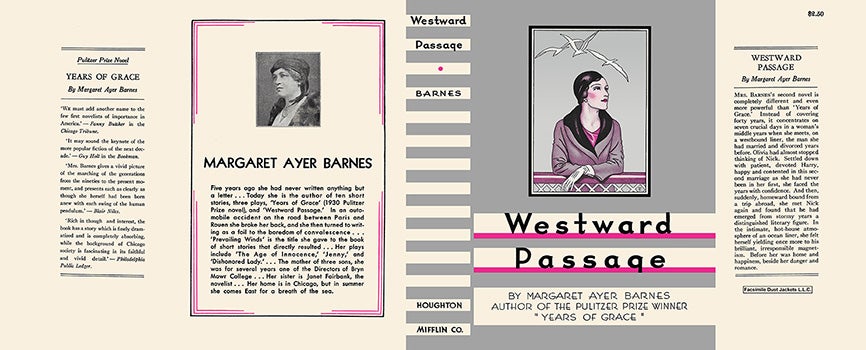Item #57459 Westward Passage. Margaret Ayer Barnes