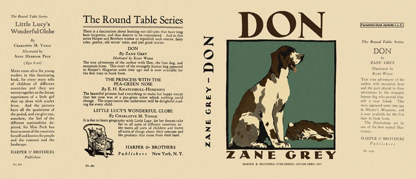 Item #5749 Don, The Story of a Lion Dog. Zane Grey