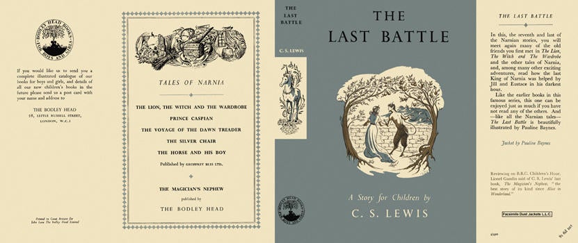 Item #5753 Last Battle, The. C. S. Lewis