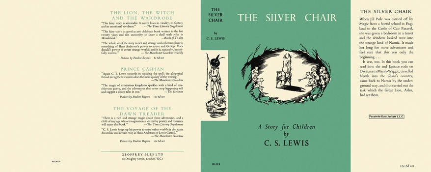 Item #5759 Silver Chair, The. C. S. Lewis
