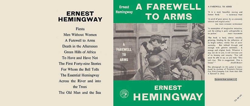 Item #57595 Farewell to Arms, A. Ernest Hemingway