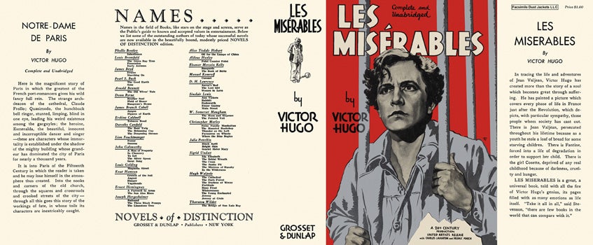 Item #5803 Les Miserables. Victor Hugo.