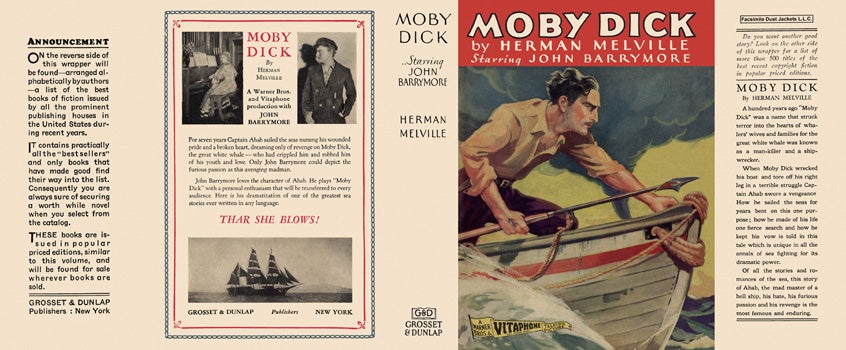 Item #5809 Moby Dick. Herman Melville