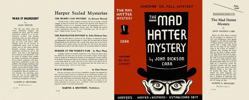 Item #581 Mad Hatter Mystery, The. John Dickson Carr