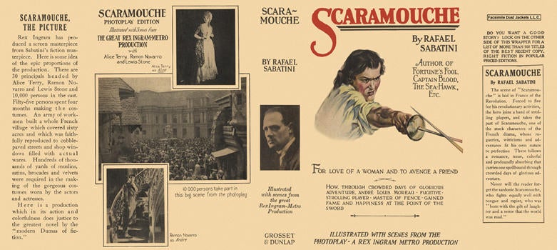 Item #5818 Scaramouche. Rafael Sabatini