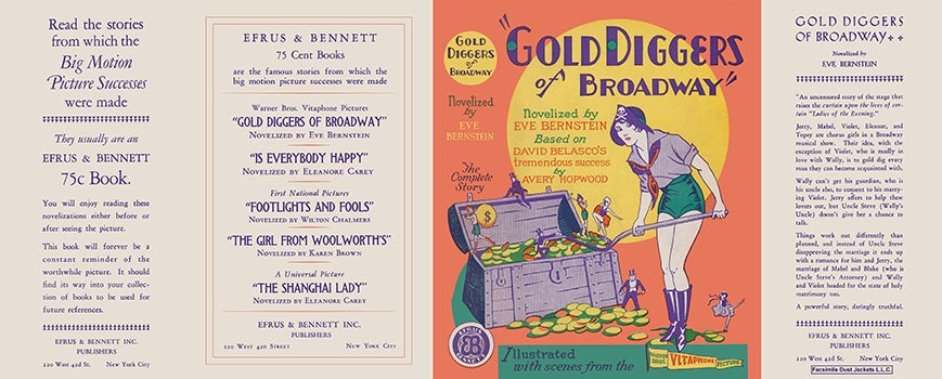 Item #58285 Gold Diggers of Broadway. Eve Bernstein.