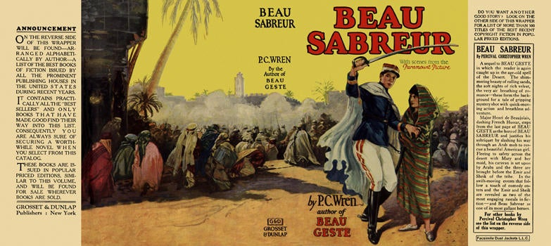 Item #5836 Beau Sabreur. P. C. Wren