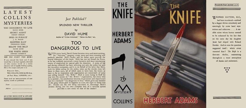 Item #5848 Knife, The. Herbert Adams