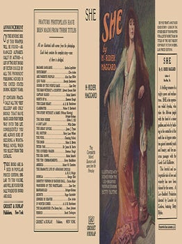 She. H. Rider Haggard.