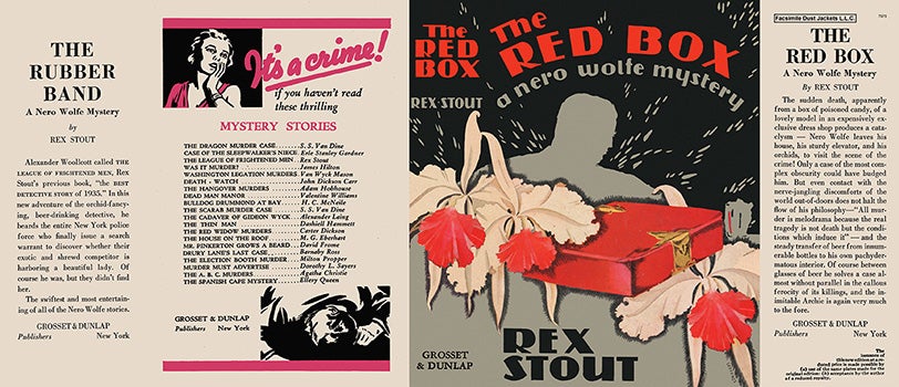 Item #58529 Red Box, The. Rex Stout.