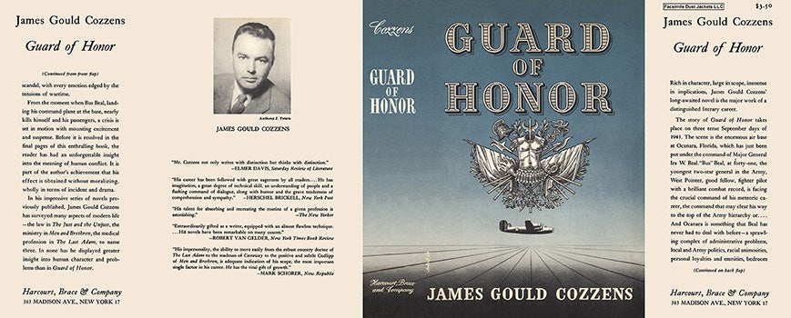 Item #58550 Guard of Honor. James Gould Cozzens.