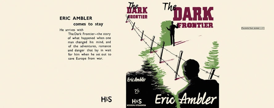 Item #5858 Dark Frontier, The. Eric Ambler.