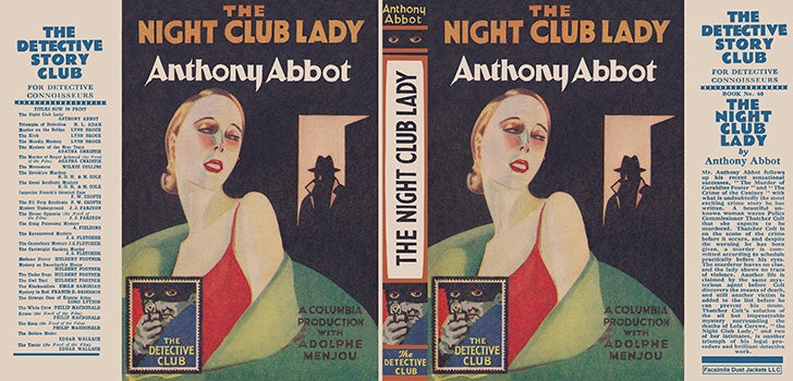 Item #58600 Night Club Lady, The. Anthony Abbot