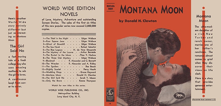 Item #58672 Montana Moon. Donald H. Clewton.