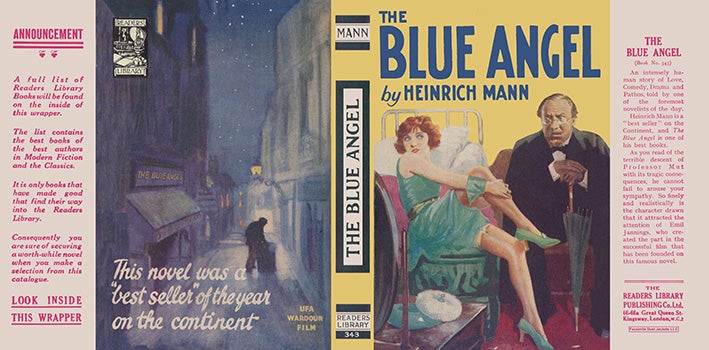 Item #58797 Blue Angel, The. Heinrich Mann