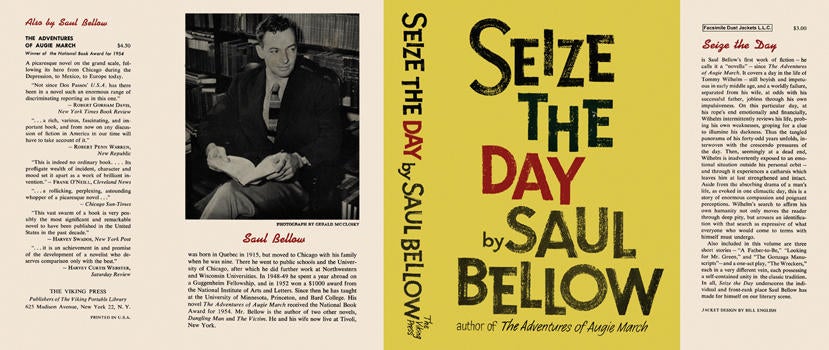 Item #5881 Seize the Day. Saul Bellow.