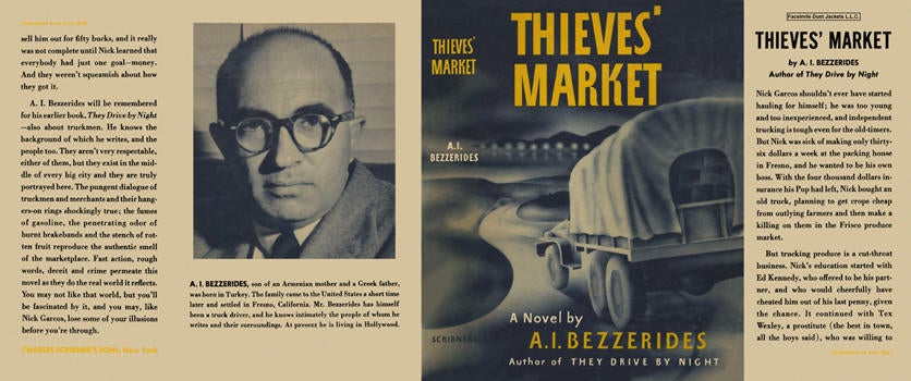 Item #5887 Thieves' Market. A. I. Bezzerides