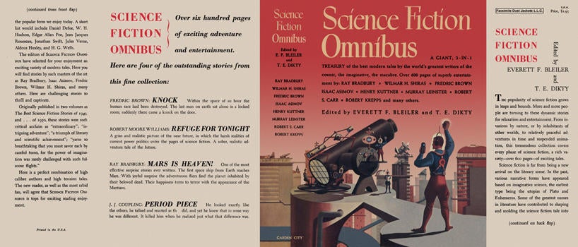 Item #5889 Science Fiction Omnibus. Everett F. Bleiler, T. E. Dikty, Omnibus